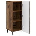 vidaXL Servírovacia skriňa Staré drevo 34,5 x 33 x 92 cm