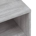 vidaXL Nočné stolíky 2 ks sivý dub sonoma 40x30x30 cm spracované drevo