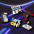 3D Sticker GameOn 5pcs set