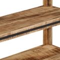 vidaXL Konzolový stolík 100x35x75 cm masívne mangovníkové drevo