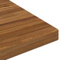 vidaXL Obdĺžnikový stôl 90 x 50 x 3,5 cm Obdĺžnikový Prírodná