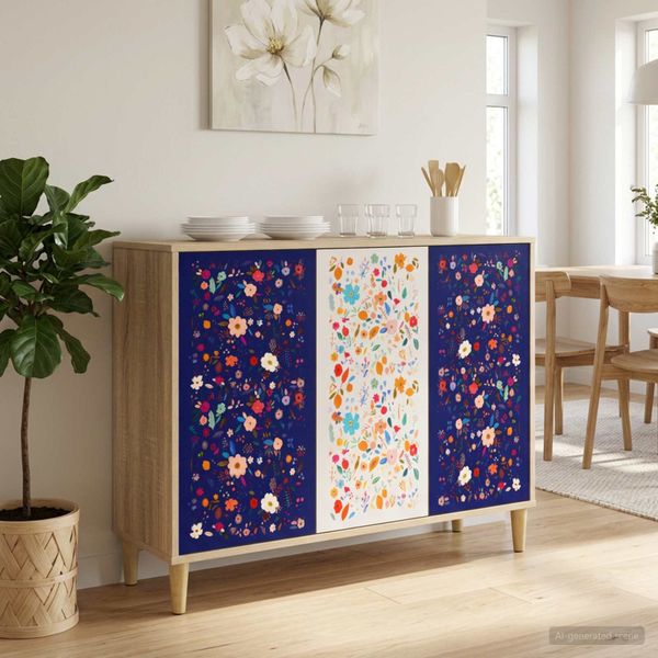 vidaXL Servírovacia skriňa MAINZ Sonoma 102 x 33 x 75 cm