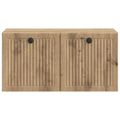 vidaXL Nástenná TV skrinka 59,5 x 31 x 30 cm Dub artisan