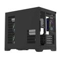 Počítačová skriňa Darflash FT418 + 6 ventilátorov aRGB (čierna)