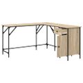 vidaXL Stôl dub sonoma 141x141x75 cm kompozitné drevo