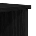 vidaXL TV skrinka 100 x 40 x 50 cm Čierny dub Kompozitné drevo