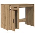 vidaXL Stôl dub artisan 100x49x75 cm kompozitné drevo