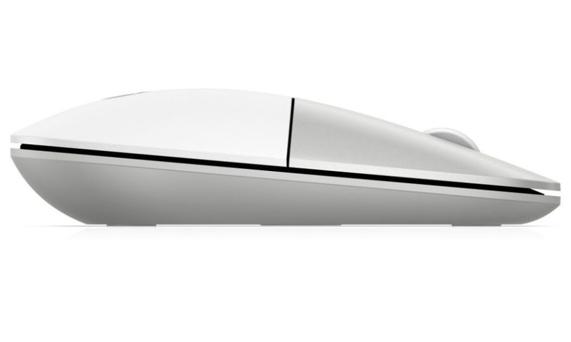 HP myš Z3700 bezdrôtová - ceramic white Myš, bezdrôtová, optická, 1200dpi, 3 tlačidlá, USB, bielo-sedá
