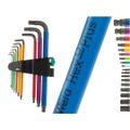 Súprava imbusových kľúčov 1,5-10 190mm Wera 950/9 Hex-Plux Multicolour, 9dielna Sada imbusových klíčů 1,5-10 190mm Wera 950/9 Hex-Plux Multicolour, 9dílná