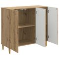 vidaXL Servírovacia skriňa Dub artisan 89 x 34,5 x 80 cm