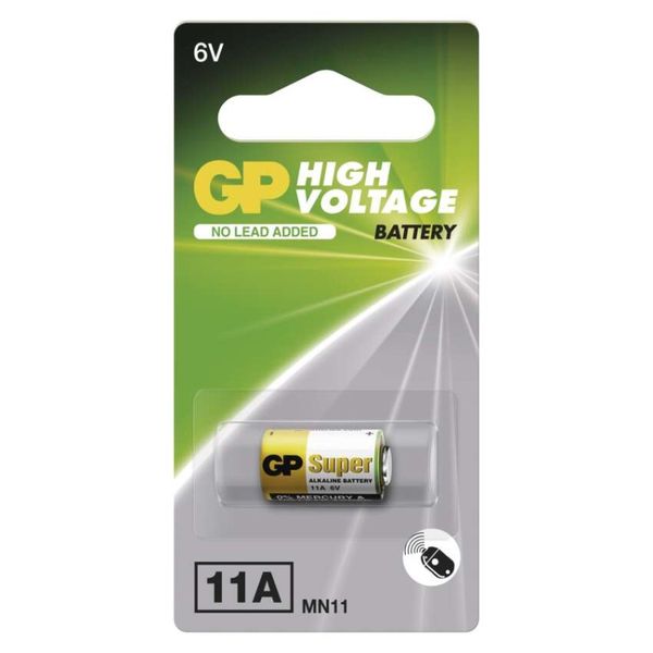 Alkalická špeciálna batéria GP 11AF (MN11) 6 V, 1 ks