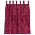 vidaXL Sametové závesy 2 ks Víno červené 140 x 140 cm Zamat