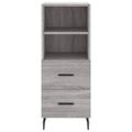 vidaXL Vysoká skrinka dub sonoma 34,5x34x180 cm spracované drevo