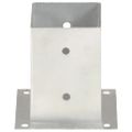vidaXL Kotvy na stĺpiky 4 ks 101 mm galvanizovaný kov