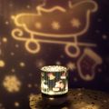 Bedside lamp with projector + bluetooth 3 light color+ pilot