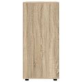 vidaXL Úložné skrine 80 x 48 x 105 cm Kompozitné drevo Sonoma dub