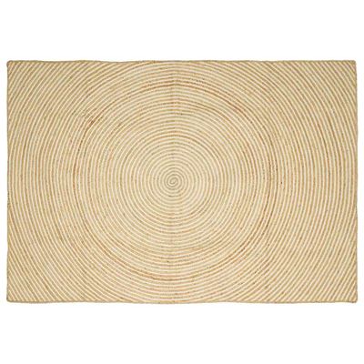 vidaXL Kusové koberce Biela 200 x 290 cm Juta