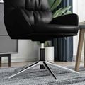 vidaXL Plynový valec kancelárskej stoličky Čierna 261-351 mm Železo