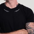 Tričko Tribal Ribbed Black - GymBeam, veľkosť L