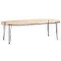 vidaXL vlásenkové nohy pre konzolové stolíky 4 ks, antracitové 72 cm, masívna oceľ