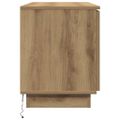 vidaXL TV skrinka 100 x 38 x 49 cm Remeselný dub Kompozitné drevo
