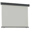 vidaXL Bočná markíza na balkón 125x250 cm, sivá