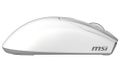 MSI herní myš FORGE GM340 Wireless White/ bezdrátová/ 12.000 dpi/ 2,4GHz/ BT5.2/ USB/ 6 tlačítek/ bílá Myš, herní, bezdrátová, optická, 12000DPI, 2,4GHz, Bluetooth 5.2, USB, 6 tlacítek, bílá