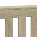 vidaXL Kryt na radiátor dub sonoma 205x21,5x83,5 cm kompozitné drevo