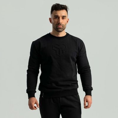 Mikina Embossed čierna - STRIX, veľkosť S, veľkosť oblečenia S
