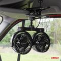 Ventilátor do auta s klipom 2x4" 24V