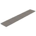 vidaXL Nástenné panely 12 ks bledosivé 90x15 cm zamatové 1,62 m²