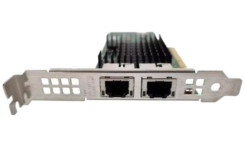 DELL Intel X710-T2L Dual Port 10GbE BASE-T/ 2-portová síťová karta/ full height/ plná výška/ pro Pro Max Tower,Precisio Sítová karta, Intel X710-T2L, dvouportová, 10GbE BASE-T, PCIe, Full Height, Dell kompatibilní