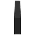 vidaXL Nohy nábytku 12 ks Čierna 436 x 40,5 x 100 mm Železo
