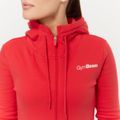 Dámska mikina so zipsom Limitless Hot Red - GymBeam, veľkosť XXL, veľkosť oblečenia XXL
