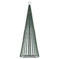 vidaXL LED vianočný stromček 475 LED teplá biela 247 cm