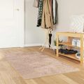 vidaXL Behúň MARSA Piesková 100 x 200 cm Polyester a PVC
