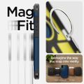 Puzdro Spigen Tough Armor Mag Magsafe pre iPhone 16 6,1" tmavomodrá