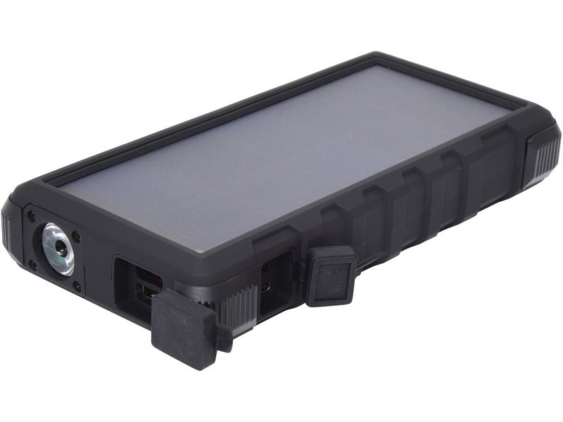 Sandberg prenosný zdroj USB 24000 mAh, Outdoor Solar powerbank, pre chytré telefóny, čierny