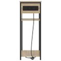 vidaXL Nočný stolík Sonoma dub 41 x 28 x 76 cm Kompozitné drevo