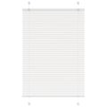 vidaXL plisovaná roleta biela 90x100 cm šírka látky 89,4 cm