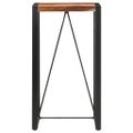 vidaXL Barový stolík 60x60x110 cm masívne akáciaové drevo