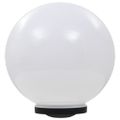 vidaXL Vonkajšia solárna lampa 40 cm LED guľová RGB