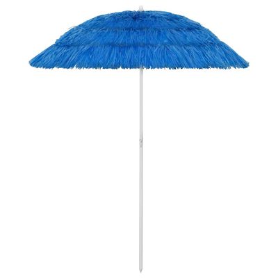 vidaXL Plážový slnečník Hawaii, modrý 180 cm