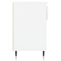 vidaXL Botník biely 70x36x60 cm spracované drevo