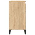 vidaXL Nočný stolík dub sonoma 40x35x70 cm spracované drevo