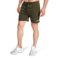 Šortky Limitless Espresso - GymBeam, veľkosť M, 95 % cotton, 5 % elastane
