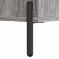 vidaXL Komoda sivý dub sonoma 34,5x32,5x90 cm kompozitné drevo