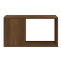 vidaXL TV skrinka hnedý dub 60x24x32 cm spracované drevo
