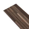 vidaXL Samolepiace PVC podlahové dosky Pruhovaná hnedá 30,5 x 61 cm