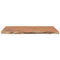 vidaXL Stolová doska 80x60x2,5 cm, obdĺžnik, akáciový masív živá hrana